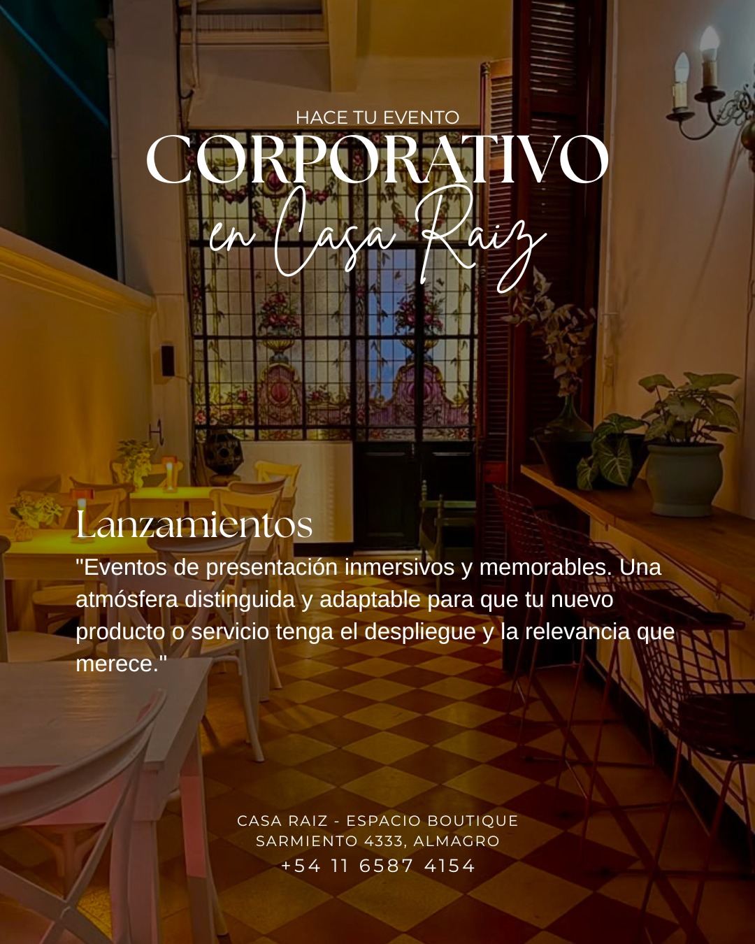 Flyer evento corporativo 2