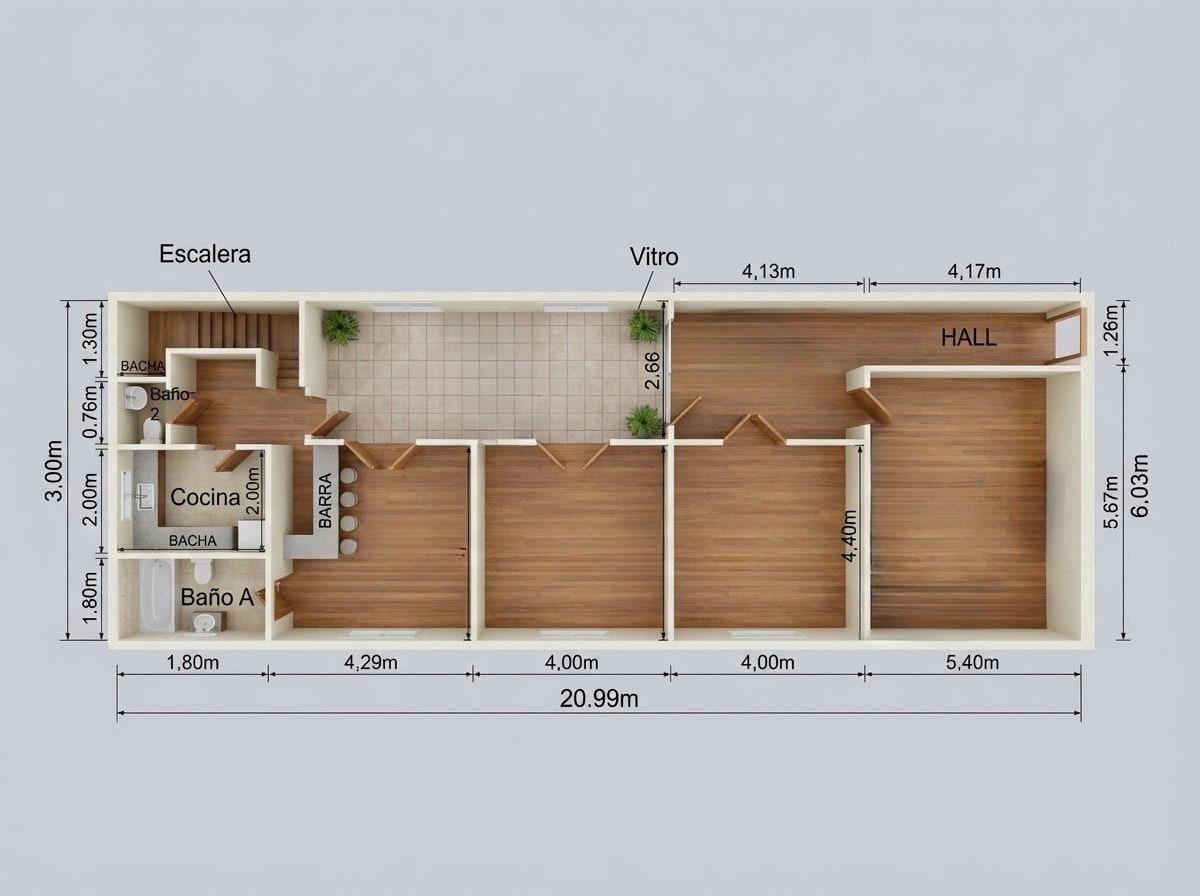 Plano de Casa Raíz